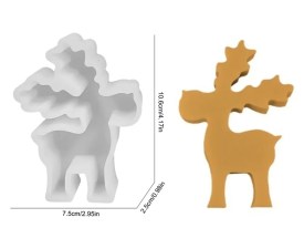 Molde silicona ALCE de Navidad